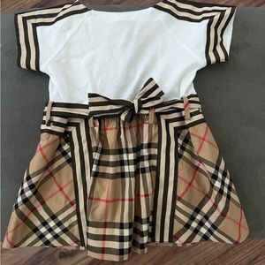 Baby girls Burberry dress size 6months
